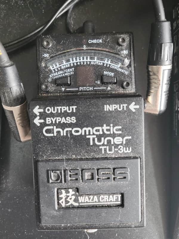 Boss TU-3W Chromatic Tuner Waza Craft - Black image 1
