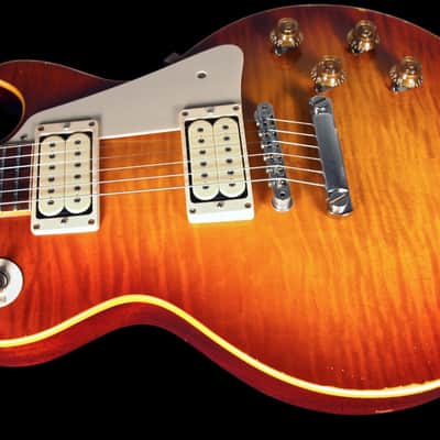 2014 Gibson Les Paul 1959 Historic 59 Custom Shop R9 AGED w Factory Original Dimarzios ~ Sunburst image 2