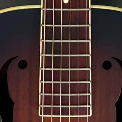 Gretsch Resonator Guitar Model G9220 Bobtail Round-Neck with Pickup - Sunburst image 5