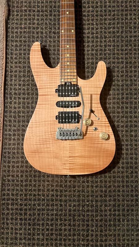 Harley Benton Fusion II Pro HSH 2021 - Natural image 1