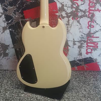 Epiphone G-400 Les Paul (SG) Custom  Antique Ivory made in korea 2004 image 10