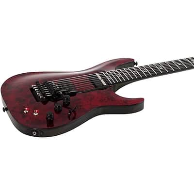 Schecter  Guitar Research C-7 FR-S Apocalypse 7-String Electric Guitar 2024 -  Red Reign image 12