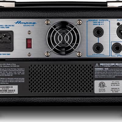 Ampeg Micro-VR Bass Head, 200W, Black image 4