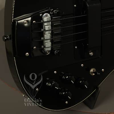 1986 Rickenbacker SHADOW BASS Jetglo 4003 BT with CHECKERBOARD BINDING!!! image 15