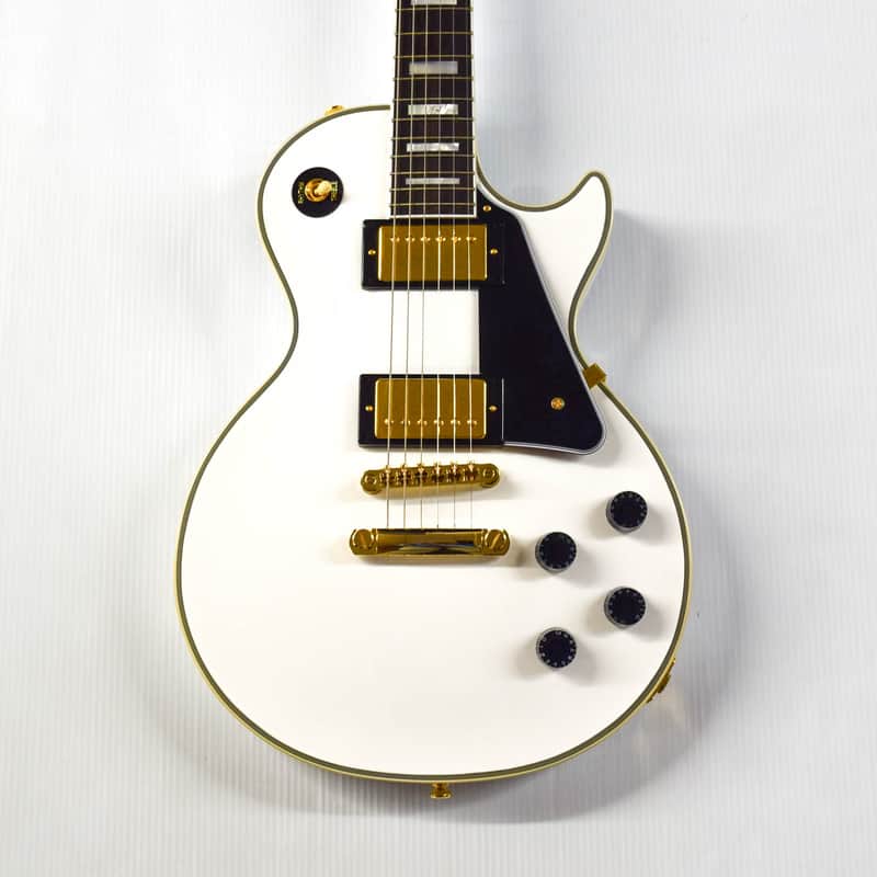 Epiphone "Inspired by Gibson Custom" Les Paul Custom - Alpine White image 1