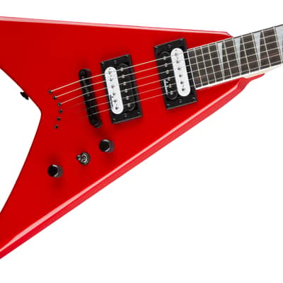Jackson Model JS32T King V Body Style Electric Guitar Ferrari Red Gloss Finish image 4