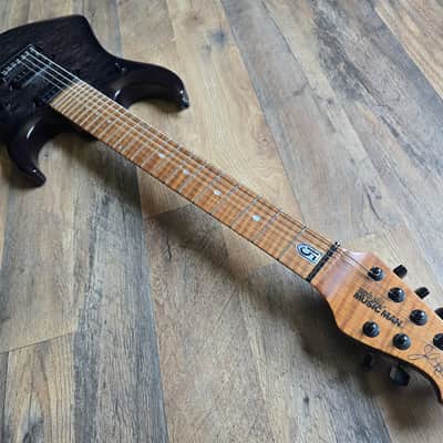 Ernie Ball Music Man JP-15 7 - Transparent Black Quilt image 10
