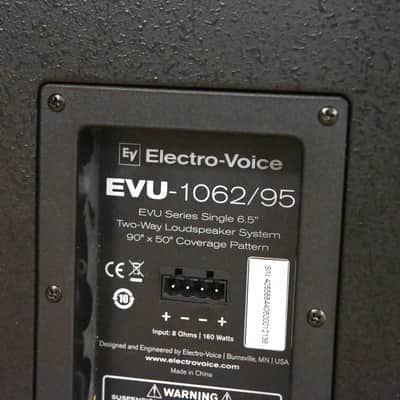 Electro-Voice (EV) EVU-1062/95 6.5" 2-Way Passive Loudspeaker CG01XYF image 6