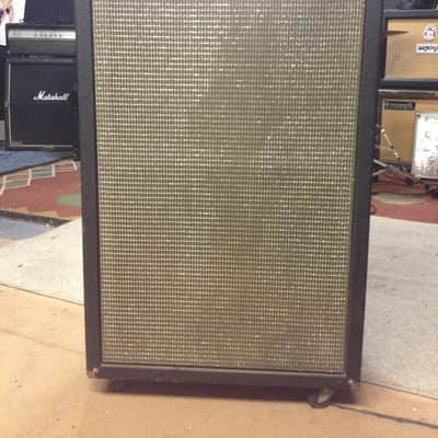 Sunn 215S 2x15 Bass or Guitar Cabinet 1973 Black & Silver image 1