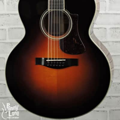 Eastman AC330E-12-SB Acoustic Electric Jumbo 12-String Guitar with Case image 3