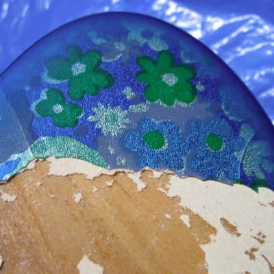 Real Fender Telecaster 1968 Blue Floral Body & Pickguard - Rarest Tele Model & Pickguard Ever? image 12