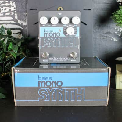 Preowned EHX Bass Mono Synth Pedal w/ Box & Power Supply image 1