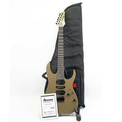 Ibanez RG6HSHFX Electric Guitar Khaki Metal Flat MIJ FujiGen w/ Gigbag & Manual image 2