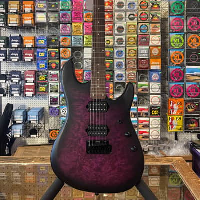 Sterling Jason Richardson Signature Cutlass - Purple Burst Satin image 1
