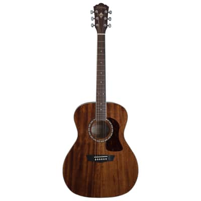 Washburn HG12S Heritage Series Mahogany Top Grand Auditorium Gloss Natural