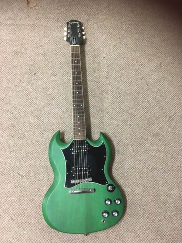 Epiphone 2021 Epiphone SG with Gibson humbucker upgrade..... REPAIRED image 1