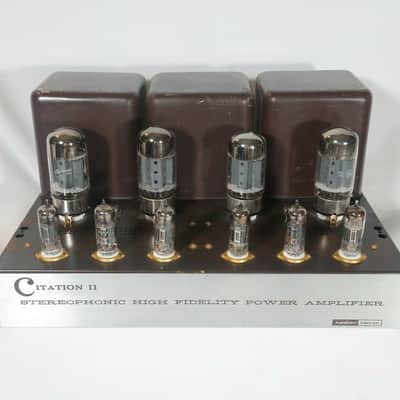 Harman Kardon Citation II Tube Amplifier image 1