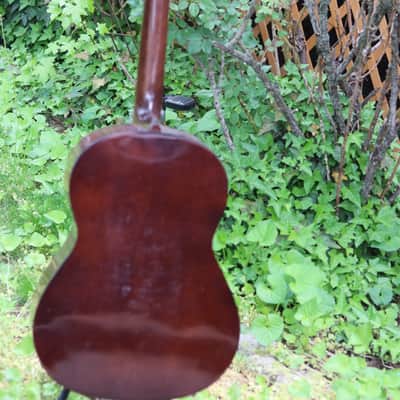 Yamaha FG-75 acoutic guitar Nippon Gakki 1970's - natural image 11