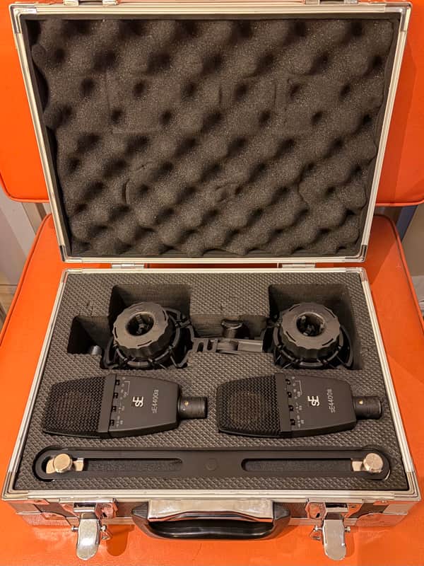 sE4400a Matched Pair w Case and Accessories | Reverb