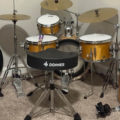 Yamaha Stage Custom Hip Drum Kit – Complete Setup – Low Volume Cymbals – Ready to Play image 2