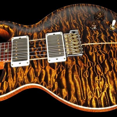 2011 Paul Reed Smith PRS Private Stock Santana Quilt Top w Cocobolo Board ~ Bronze Smoked Burst image 2
