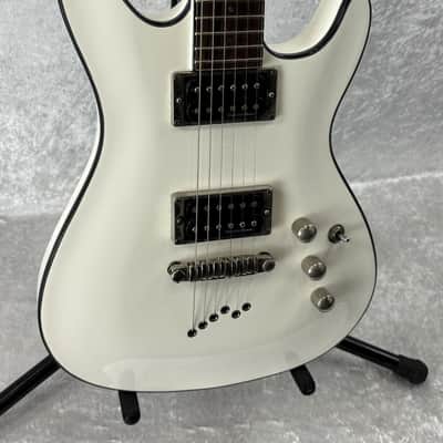 Ibanez SZ320EX electric guitar in gloss white finish with case image 10