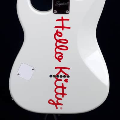 Squier X Hello Kitty Stratocaster 2024 - White image 6