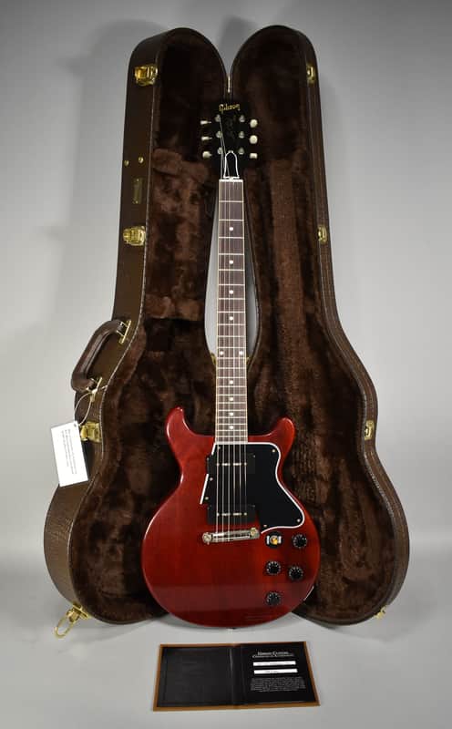 2024 Gibson '60 Les Paul Special Double Cut Reissue VOS Cherry Red W/OHSC image 1