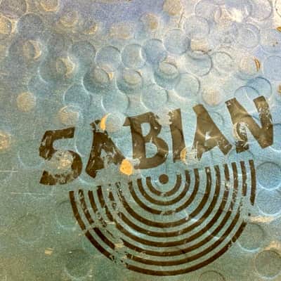 #2 SUPER RARE PSYCHEDELIC PURPLE 12" Sabian TONY VERDEROSA VFX Mini Hats 766g 1447g image 6