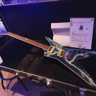 RARE Dean Dimebag Darrell DFH Dean From Hell Dimebolt Signature Guitar Signed by Pantera! Pre-Washburn D3 image 3