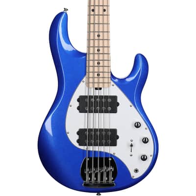 Sterling by Music Man Ray5HH Electric Bass, 5-String, Cobra Blue image 5