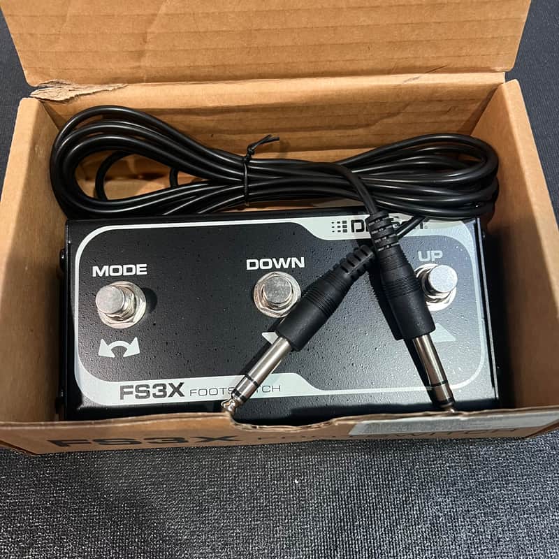 DigiTech FS3X 3 Button Footswitch 2010s - Black image 1