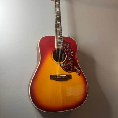 Gibson Hummingbird Custom 1974 - Cherry sunburst image 5