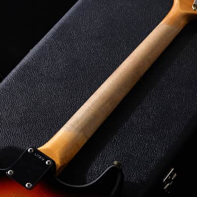 FENDER CUSTOM SHOP Limited 1964 L-Series Stratocaster Heavy Relic Target 3-Tone Sunburst [L11576] (06/22) image 10