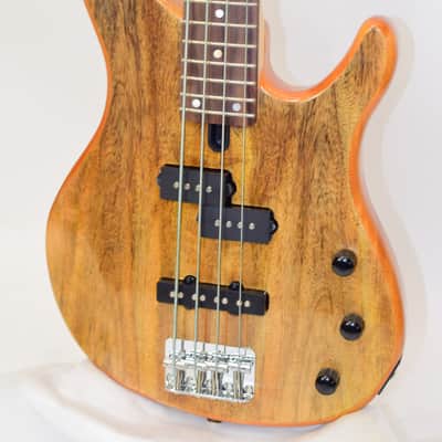 Yamaha TRBX174EW Mango Wood 4-String Electric Bass Guitar, Natural image 3