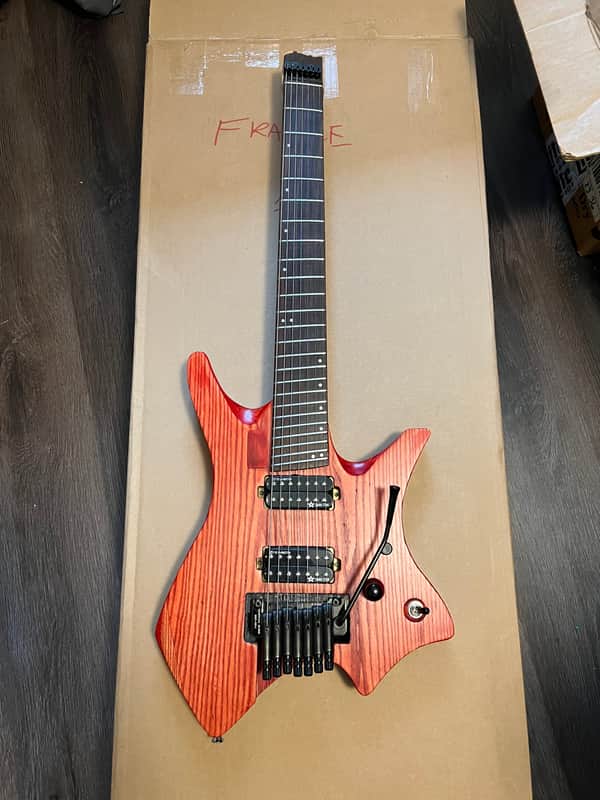 Custom Headless 7-String Guitar w/ Sophia Tremolo image 1
