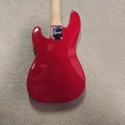 Squier Mini Precision Bass  - Dakota Red image 2