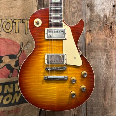 Gibson 1960 Reissue Les Paul V2 #001655 2021 - Tomato Soup Burst image 1