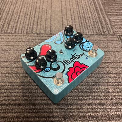 Keeley Monterey Rotary Fuzz Vibe 2016 - Present - Blue / Graphic image 2