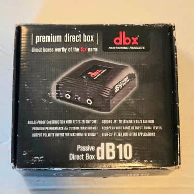 DBX DB10 Professional Passive DI Direct Box - in Box! image 2