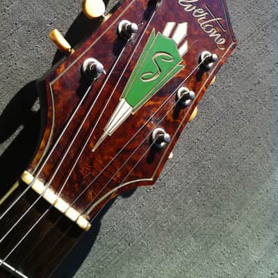 50's Silvertone Harmony H58 H50 Archtop - Gibson P-13 Pickup - Tortoiseshell Headstock - See Video image 4