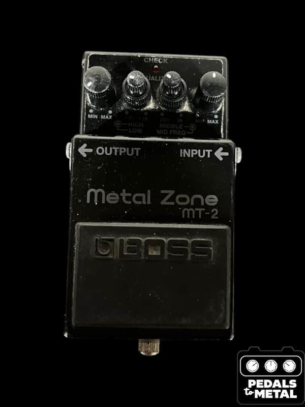 Boss MT-2 Metal Zone (Silver Label) 1991 - Present - Black - X16699 image 1