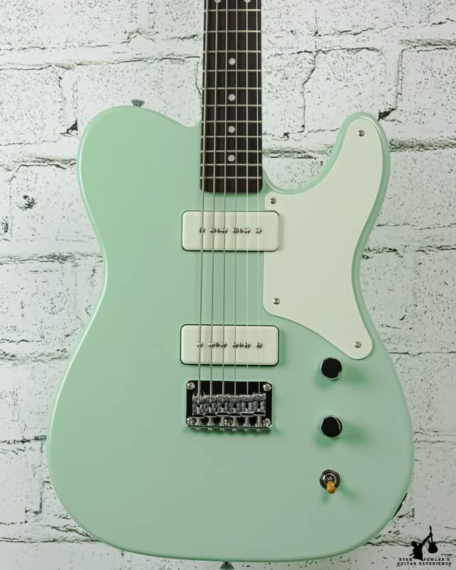 Squier Paranormal Cabronita Baritone Telecaster Seafoam Green image 1