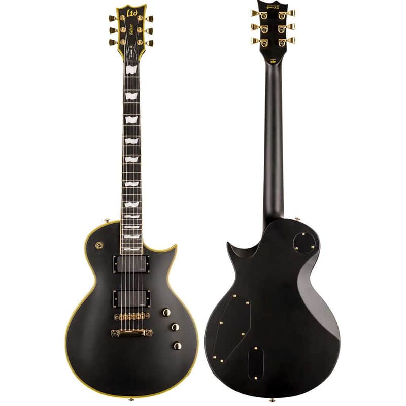 ESP LTD EC-1000 Electric Guitar - Vintage Black image 1