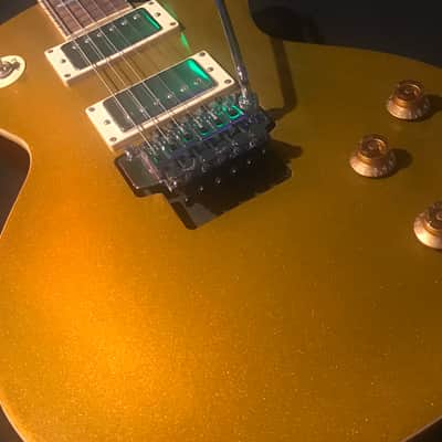 Agile AL-2000 Goldtop w/Floyd Rose image 5