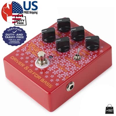Caline CP-59 Driver Bass Amp DI Classic Tube Tones image 4