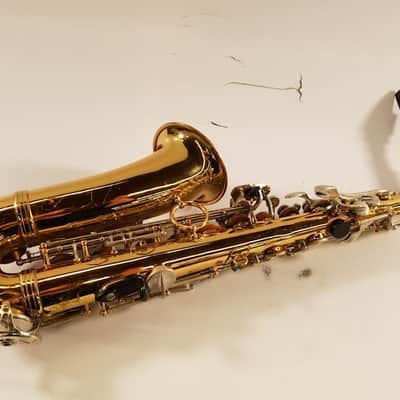 Reynolds Alto Saxophone, USA, Lacquered Brass, very good condition, complete with case/neck/MP. image 13
