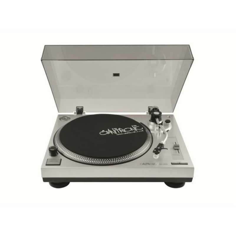 Omnitronic BD-1350 Belt Drive DJ Turntable (silver) (B-STOCK) image 1