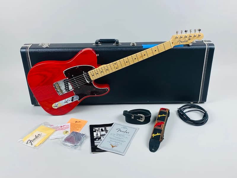 Fender RB classic Telecaster John Page era 1993 - ruby red image 1