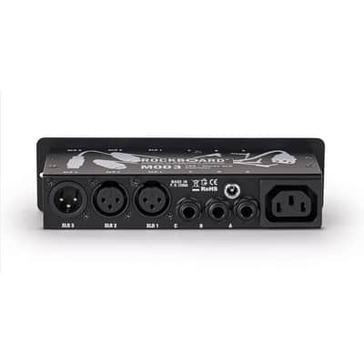 Rockboard MOD3 V2 3xTRS 3xXLR Pedalboard Patchbay + IEC Power Patch Cable image 10